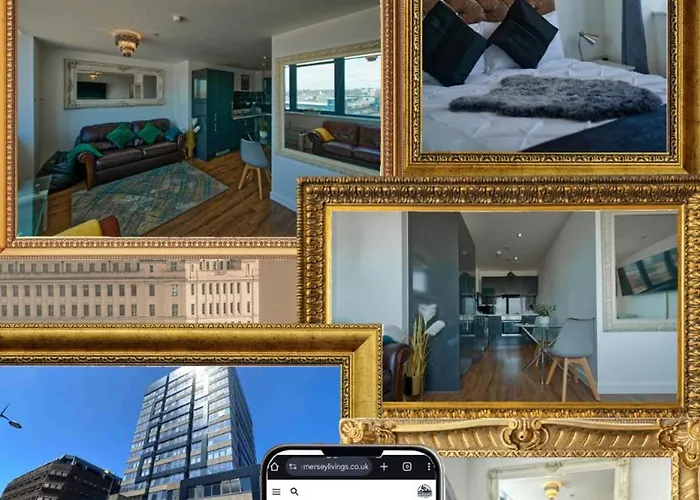 Sidemerseylivings - Central, Bright, And Convenient 2-Bedroom Apartment With Parking